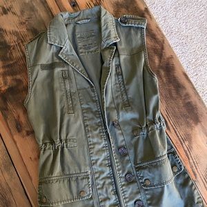 Olive Green Vest